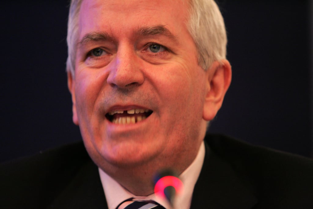 Charlie McCreevy, former minister for finance, who created the National Pension Reserve Fund in 2001. Photograph: Frank Miller