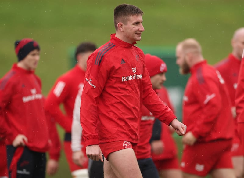 Munster's Ben O'Connor. Photograph: James Crombie/Inpho