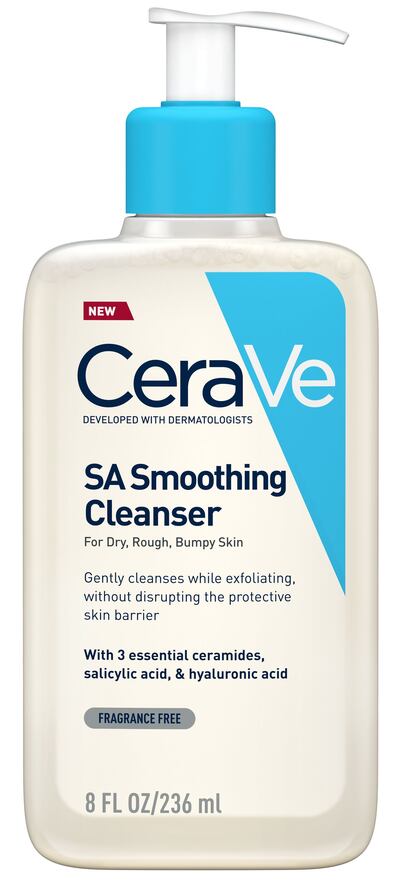 Cerave SA Smoothing Cleanser (€12.50)