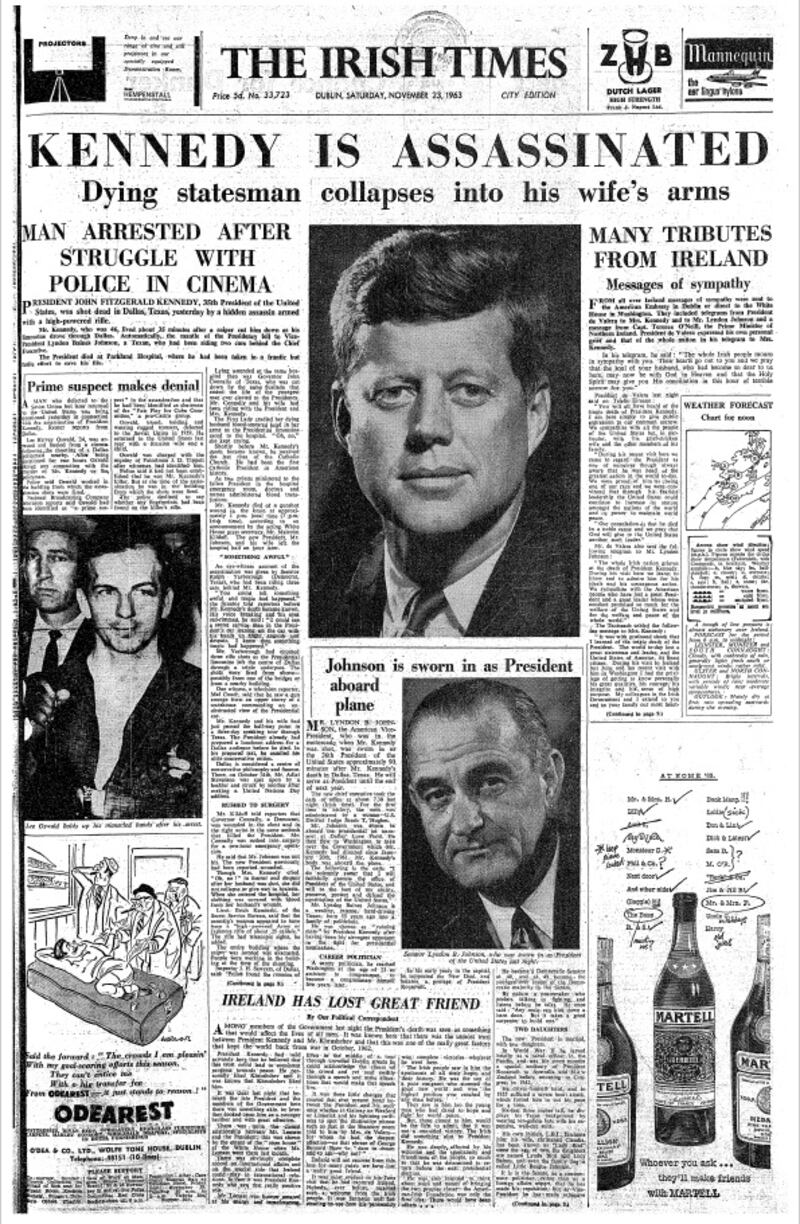 Page 1, November 23rd, 1963