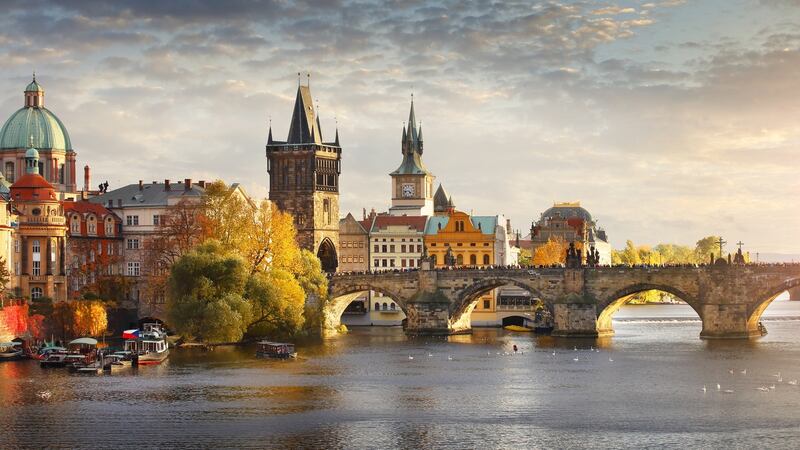 The Vltava river and Charles Bridge in Prague. Photograph: iStock
