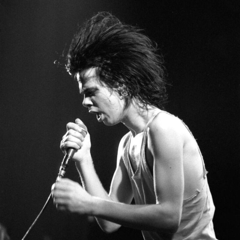 Nick Cave performing with the Birthday Party in 1981. Photograph: David Corio/Redferns/Getty