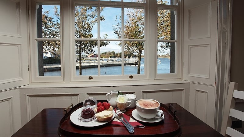 Corrib House tea and scones