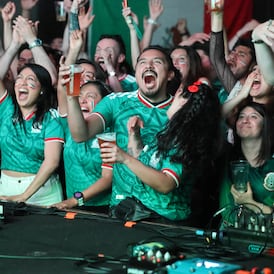 ‘Mexico never leaves your heart’: football-mad expats gather in Dublin as World Cup kicks off
