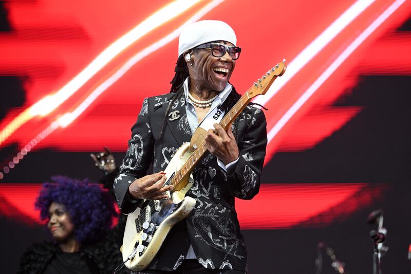 Nile Rodgers. Photograph: Bryan Meade