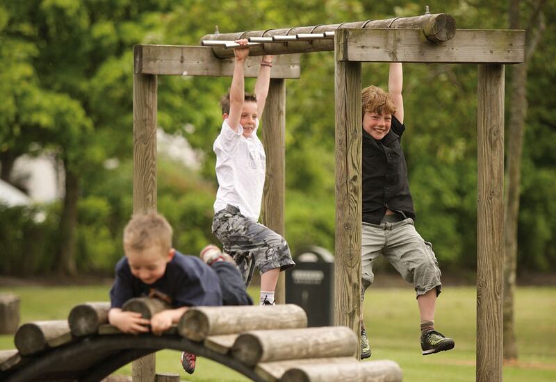 Tom Ruane Park was recently upgraded to include more inclusive play equipment
