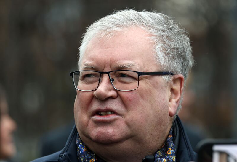 Joe Duffy hosted his final Liveline radio programme at the end of June 2025. Photograph: Colin Keegan/ Collins Dublin