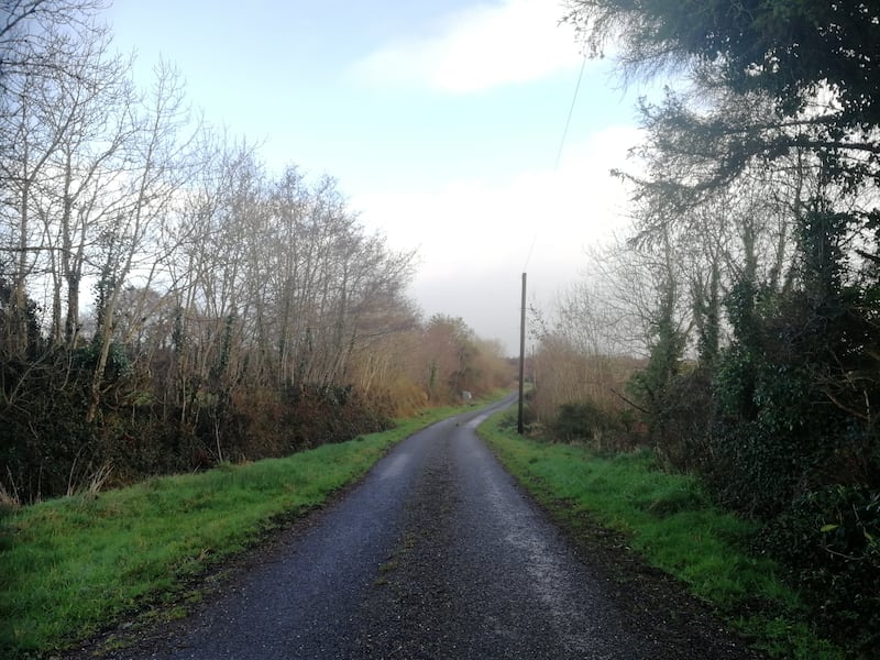 The Kerry countryside near the townland of Readrinagh and the O'Leary family farm