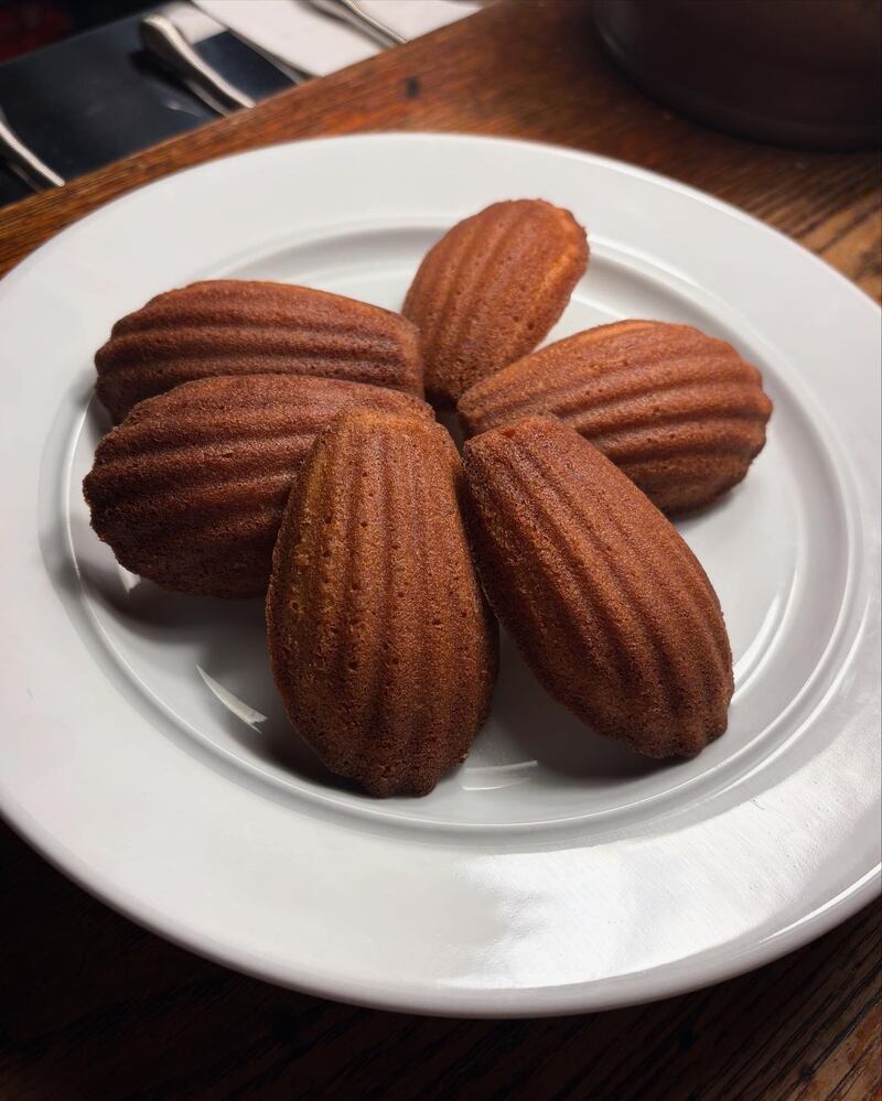 A dessert made by Millie Powell for The Wren