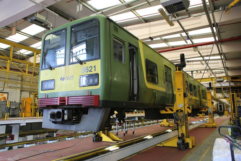 Dart being serviced at Fairview depot. Photo: Bryan O’Brien