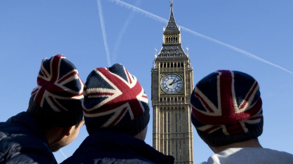 London calling: British prime minister Theresa May  said for the first time that Britain would leave the EU’s single market and seek a new customs deal with the bloc. Photograph: Isabel Infantes/AFP/Getty Images