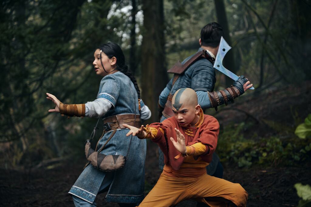 Avatar: The Last Airbender. Photograph: Netflix/Robert Falconer