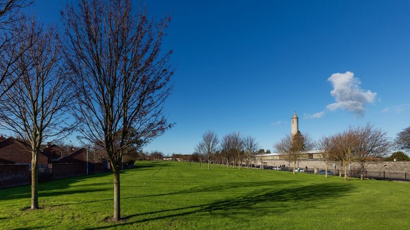 The cottage is just opposite Glasnevin Cemetery