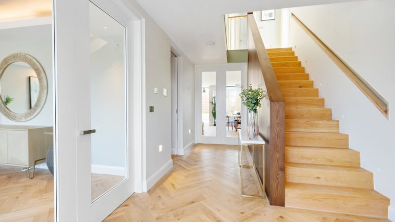 Hall and stairs.