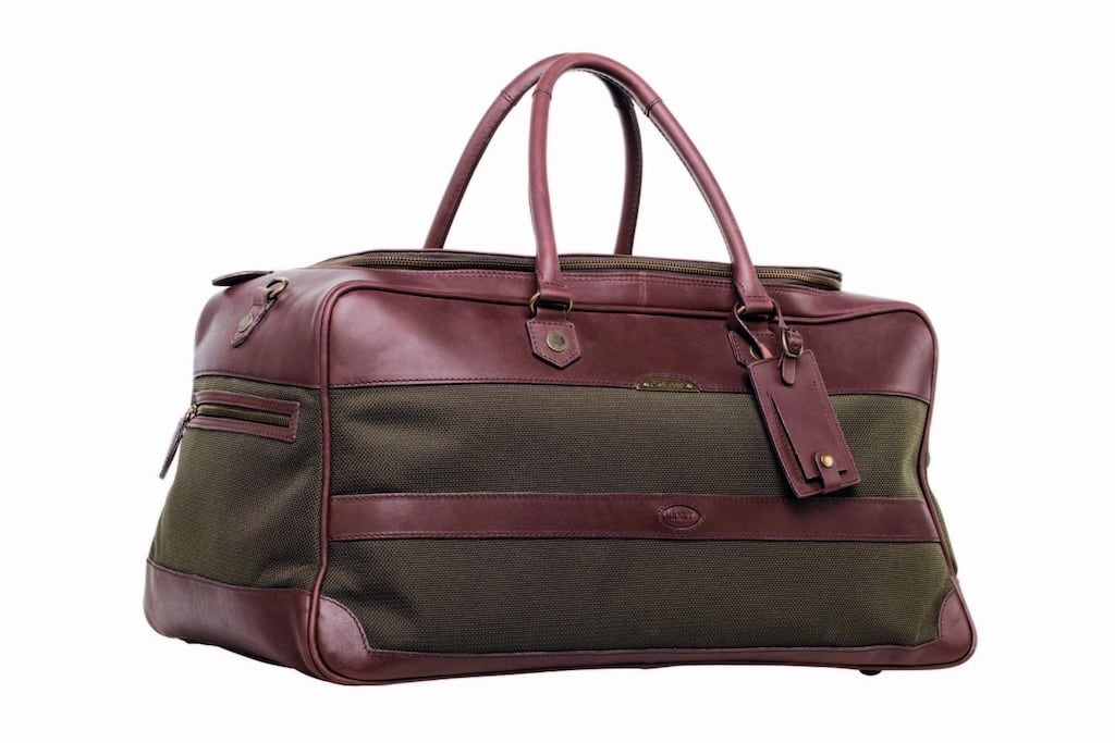 A Dubarry weekend bag. The Galway company's profits beat its own expectations last year.
