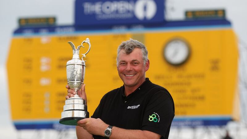Darren Clarke played a big role in the British Open’s return to Portrush. Photograph: Getty Images