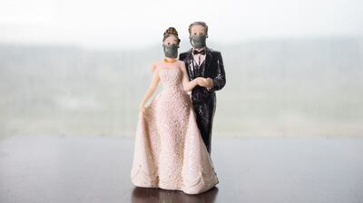Only 15 people are allowed to attend an outdoor wedding reception from May 10th.