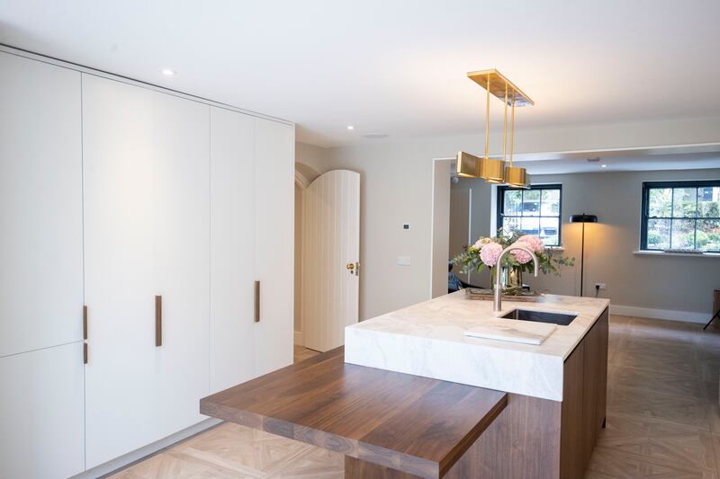 A view of new renovation work. Photograph: Tom Honan 