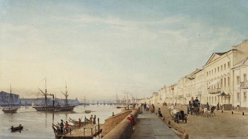 St Petersburg in the 18th century.