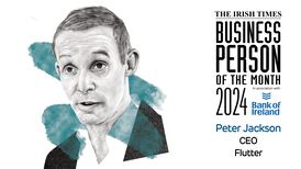 The Irish Times Business Person of the Month: Peter Jackson, Flutter