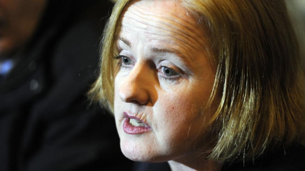 Socialist Party TD Ruth Coppinger. Ms Coppinger has called on the Labour Party and Sinn Féin to support   a bill to provide for a referendum on repealing the Eighth Amendment. Photograph: Dave Meehan/The Irish Times