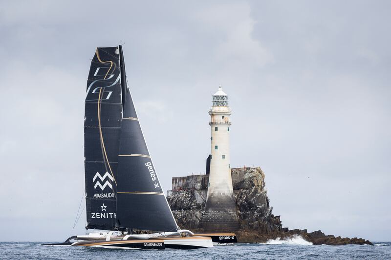 Fastnet Rock: The seas off West Cork will be the busiest ever for this biennial contest first sailed in 1925. Photograph:  David Branigan/Oceansport