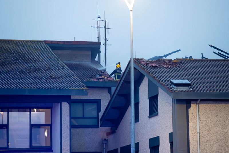 On Wednesday afternoon, Wexford County Fire Service received an emergency call regarding a blaze at the 280-bed healthcare facility. Photograph: Mary Browne