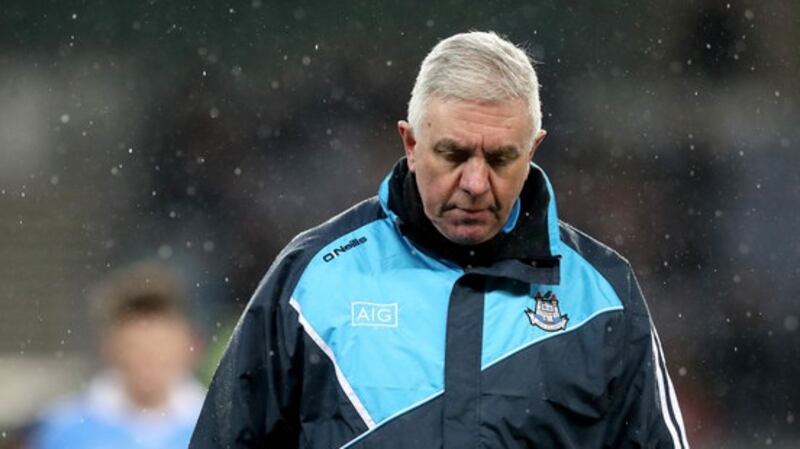 Ger Cunningham’s Dublin tenure came to a tame end. Photograph: Ryan Byrne/Inpho