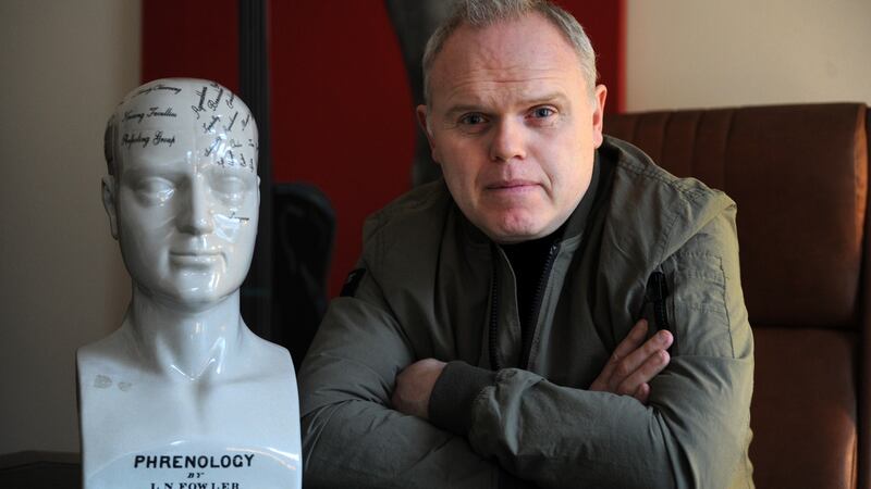 Former journalist Jason O’Callaghan started his hypnotherapy practice, the D4 Clinic, out of his front room. He recently moved to new premises in Blackrock. Photograph: Aidan Crawley