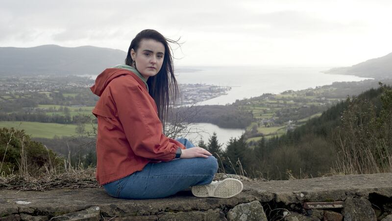 Eimear Fearon in the Kabosh Theatre production of Laurence McKeown’s play Before You Go, which will be touring Northern Ireland in March and April. Photograph: Ciaran Dunbar