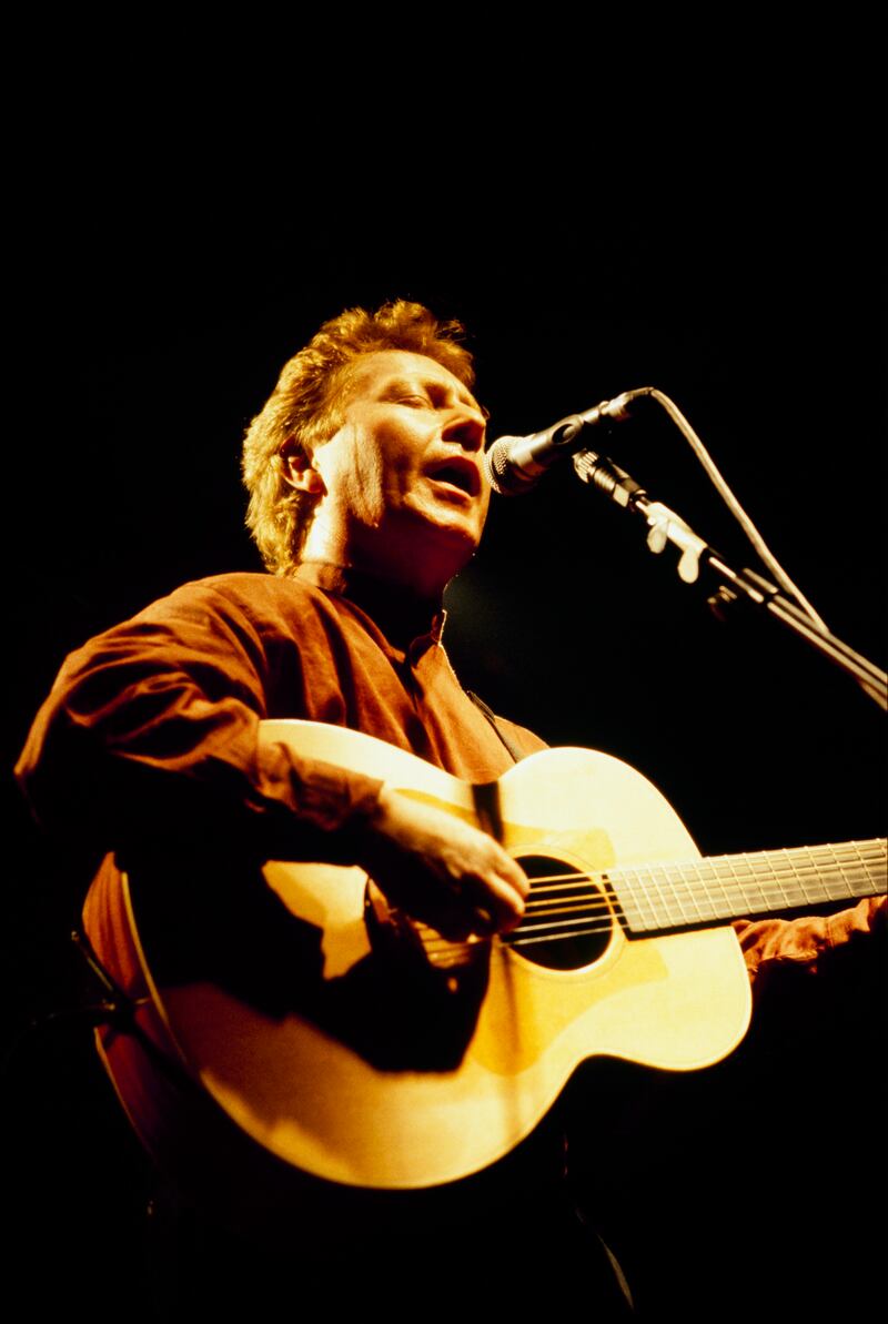 Paul Brady on stage in London in 1994. Photograph: Patrick Ford/Redferns