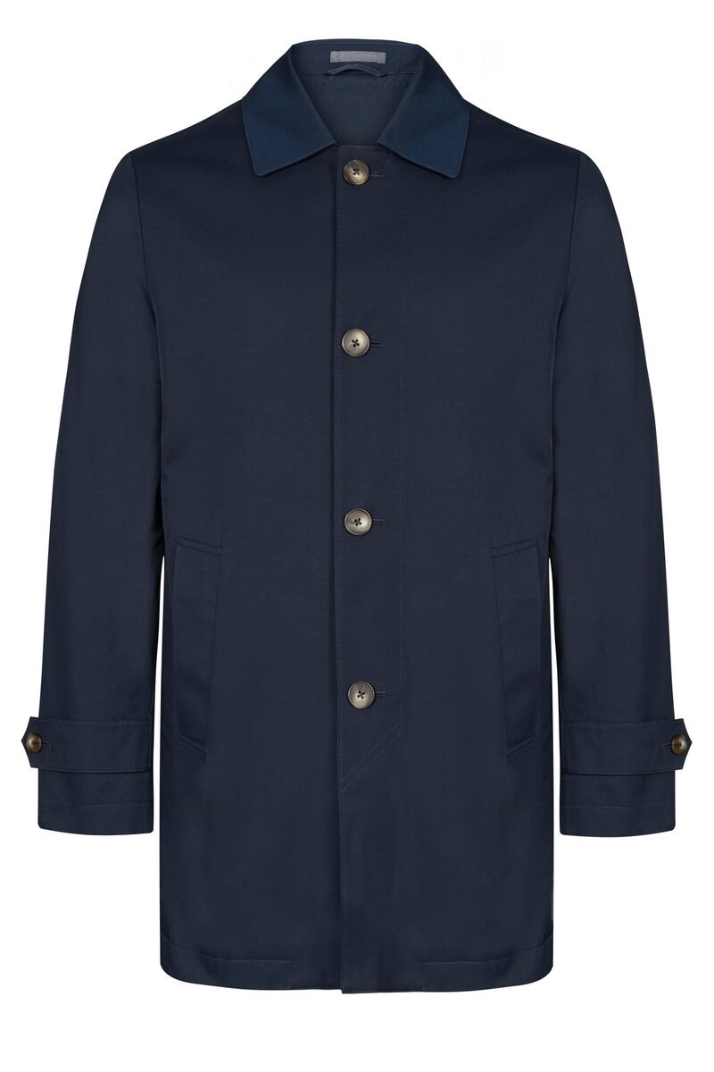 Men’s navy jacket,  €35, Penneys.