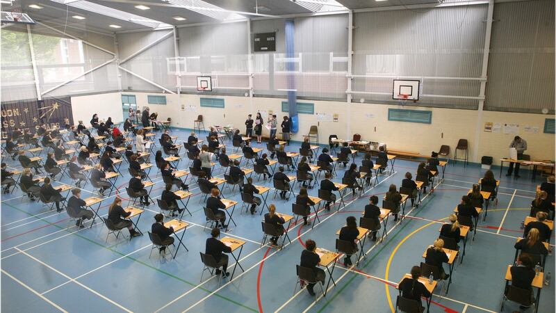 Some students may repeat the Leaving Cert. Photograph: Dara Mac Dónaill