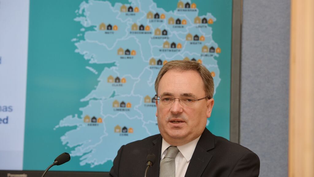 Nama chief executive Brendan McDonagh: ‘We will make further surplus payments to the Exchequer.’ Photograph: Alan Betson