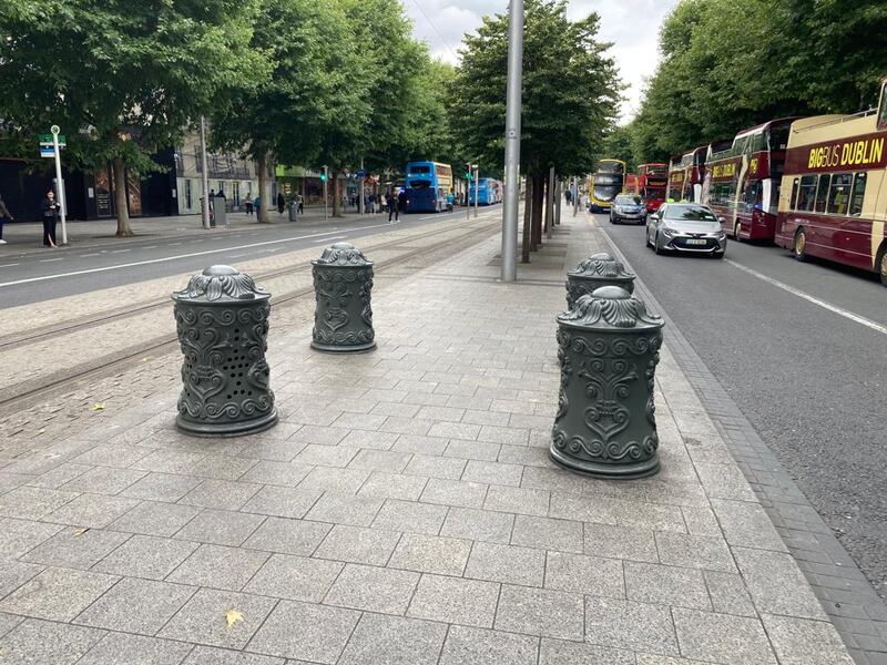 Cast-iron bollards