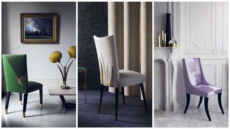 Aiveen Daly chairs, from left, the Paradise, the Agave and the Chevron