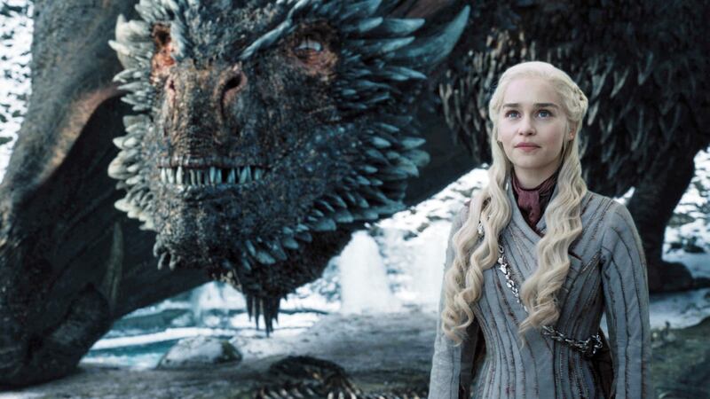Emilia Clarke in HBO’s Game of Thrones, which was filmed in various locations in Northern Ireland