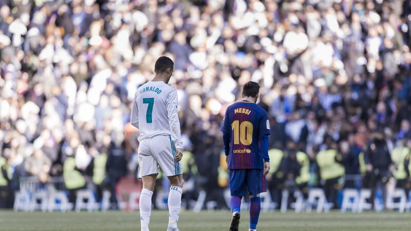 Messi has averaged 1.44 goals and assists for every 90 minutes he has played in La Liga since 2009-10, marginally more than Ronaldo. Photo: Power Sport Images/Getty Images