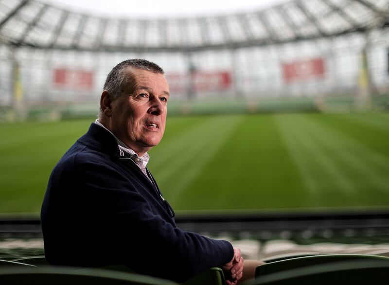 Philip Browne: 'You can’t be half pregnant in a professional game.' Photograph: Dan Sheridan/Inpho