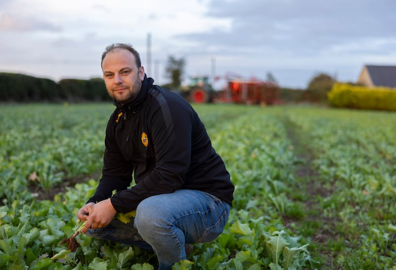 Tillage farmer Isaac Wheelock: 'I think it’s a bit of an insult to the tillage industry.' Photograph: Patrick Browne