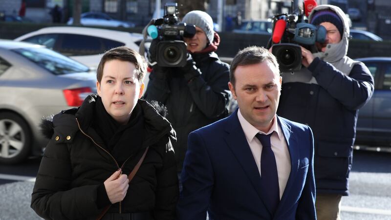 Ruth and Paul Morrissey . Photograph: Collins Courts