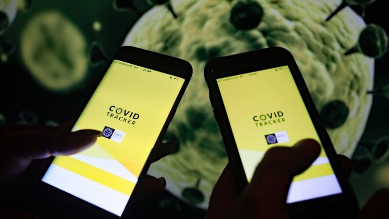 The issue is not with the HSE contact tracing app, but how Google Play Services functions on users’ phones. Photograph: Niall Carson/PA Wire