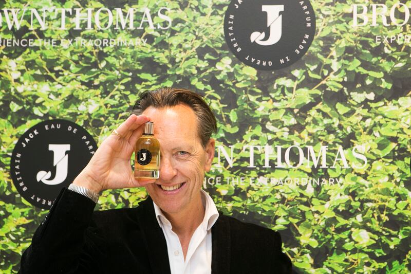 Richard E Grant launches his fragrance Jack Covent Garden in 2015. Photograph: Leon Farrell/Photocall Ireland