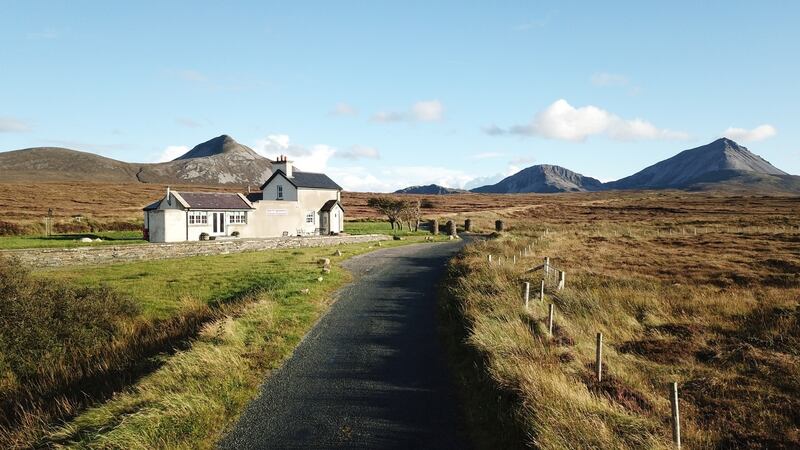 The land at Cashelnagor Railway Station