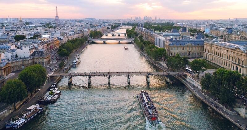 The river Seine is undergoing a big clean-up ahead of competition.