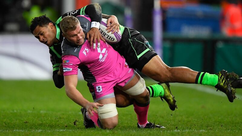 Ross Moriarty’s return from injury will soften the blow of Taulupe Faletau’s absence. Photograph: Stu Forster/Getty
