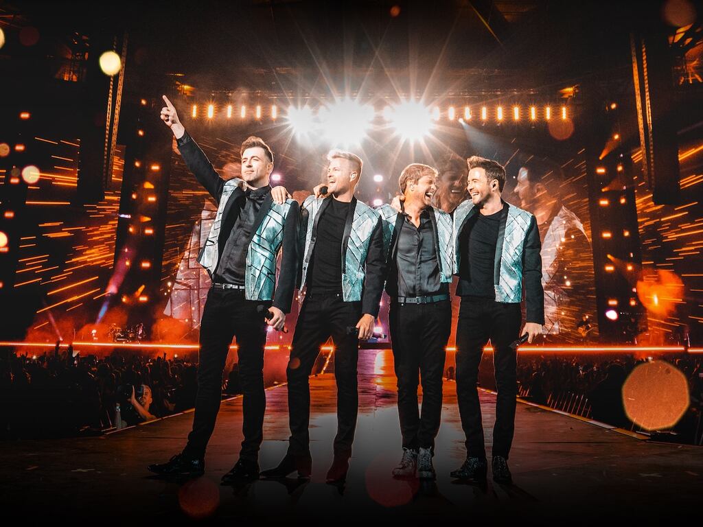 Westlife will take to the stage in Dublin and Belfast in Decemeber