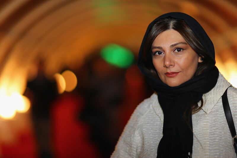 Iranian actor Hengameh Ghaziani at the Fajr Film Festival in Tehran in 2014. Photograph: Amin Mohammad Jamali/Getty Images
