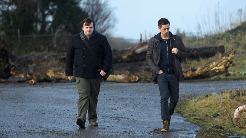 John Bradley and Killian Scott in Traders