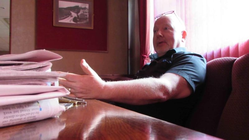 Jim Terras, chairman of the Conservative Association. “On September 19th, if there is a Yes vote, I will have no problem with it.” Photograph: Mark Hennessy